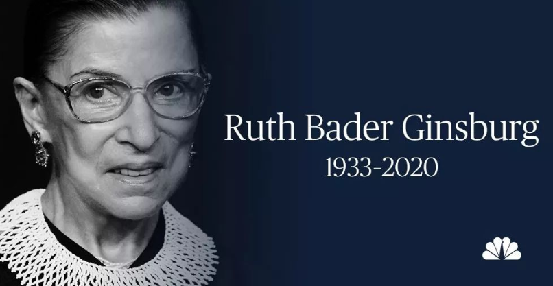 Jutice Ruth Bader Ginsburg, 1933-2020